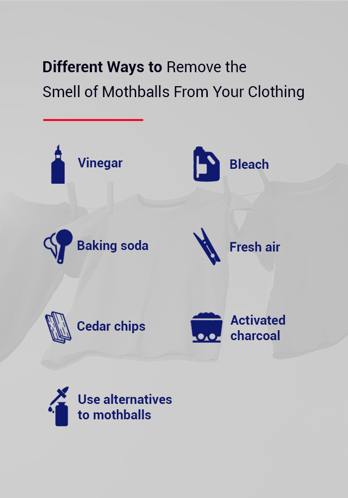 different ways to remove the smell of mothballs from your clothing